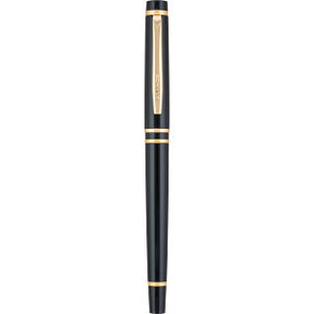 Pilot Grance - Black with Gold Trim Fountain