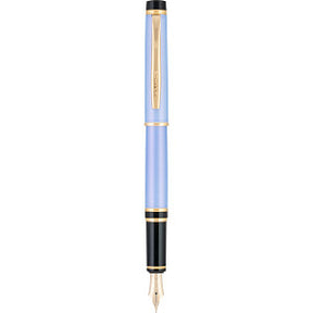 Pilot Grance Pearl Light Blue with Gold Trim Fountain