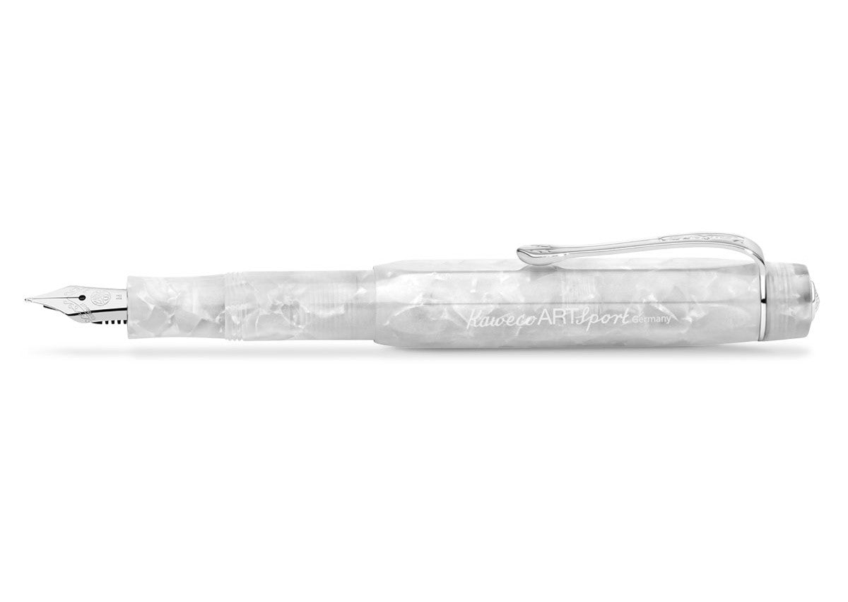 Kaweco Art Sport - Mineral White Acrylic Fountain