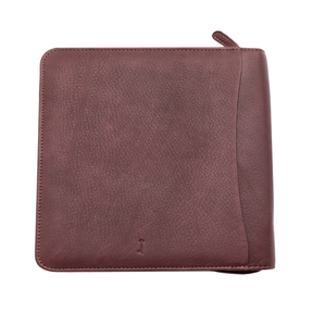 Nagasawa Leather 10 Pen Zip Case - Bordeaux