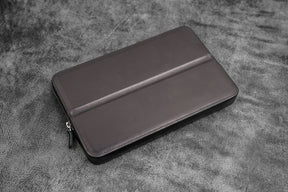 Galen Leather Co. Zipper Magnum Opus 12 Slot Hard Pen Case - Black