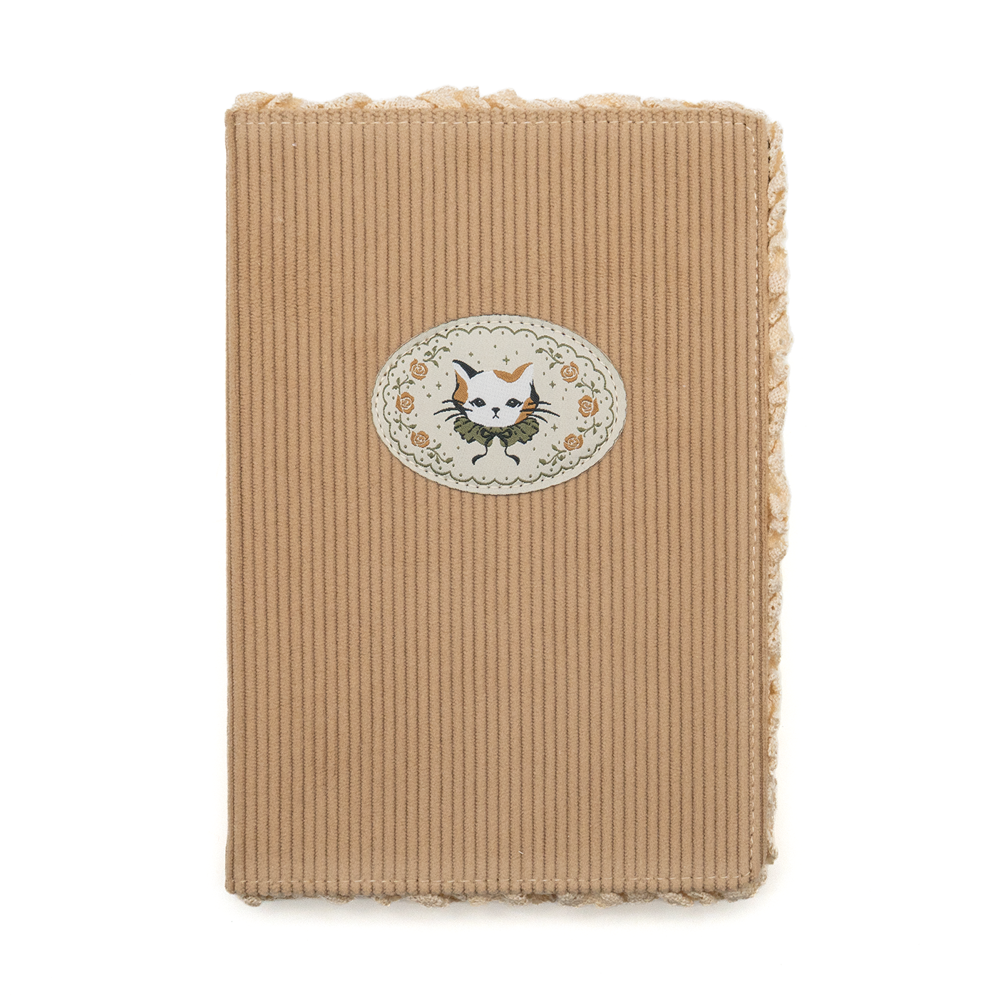Leelajournals - 160gsm Notebook A5 - Calico Cat - Grid