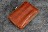 Galen Leather Co. Legacy Collection Galen X Nock Co - Deep Cognac Sinclair Pen Case