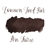 Dark espresso brown ink swatch on a white background. Lennon Tool Bar 'Pen Fairy'