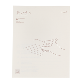 Midori MD Letter Pad Cotton Paper- Ruled
