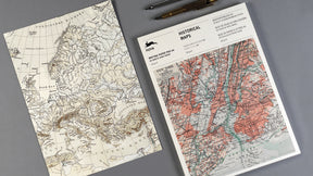 Pepin Notepad A4 - Historical Maps
