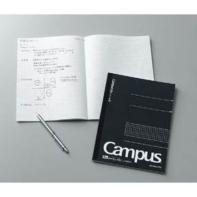 Kokuyo Campus A5 Notebook- Black, Graph (40 Sheets)