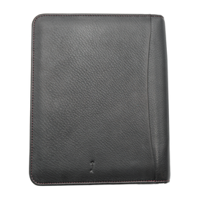Nagasawa Leather 10 Pen Zip Case - Black