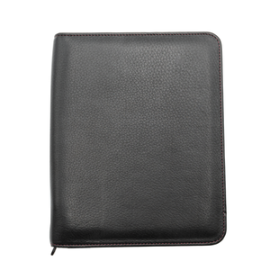 Nagasawa Leather 10 Pen Zip Case - Black