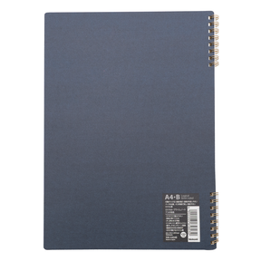 Nakabayashi Logical Prime W-Ring Binding A4 Notebook - 6mm Rule