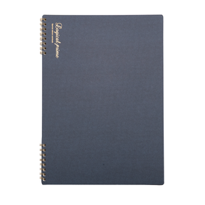 Nakabayashi Logical Prime W-Ring Binding A4 Notebook - 6mm Rule