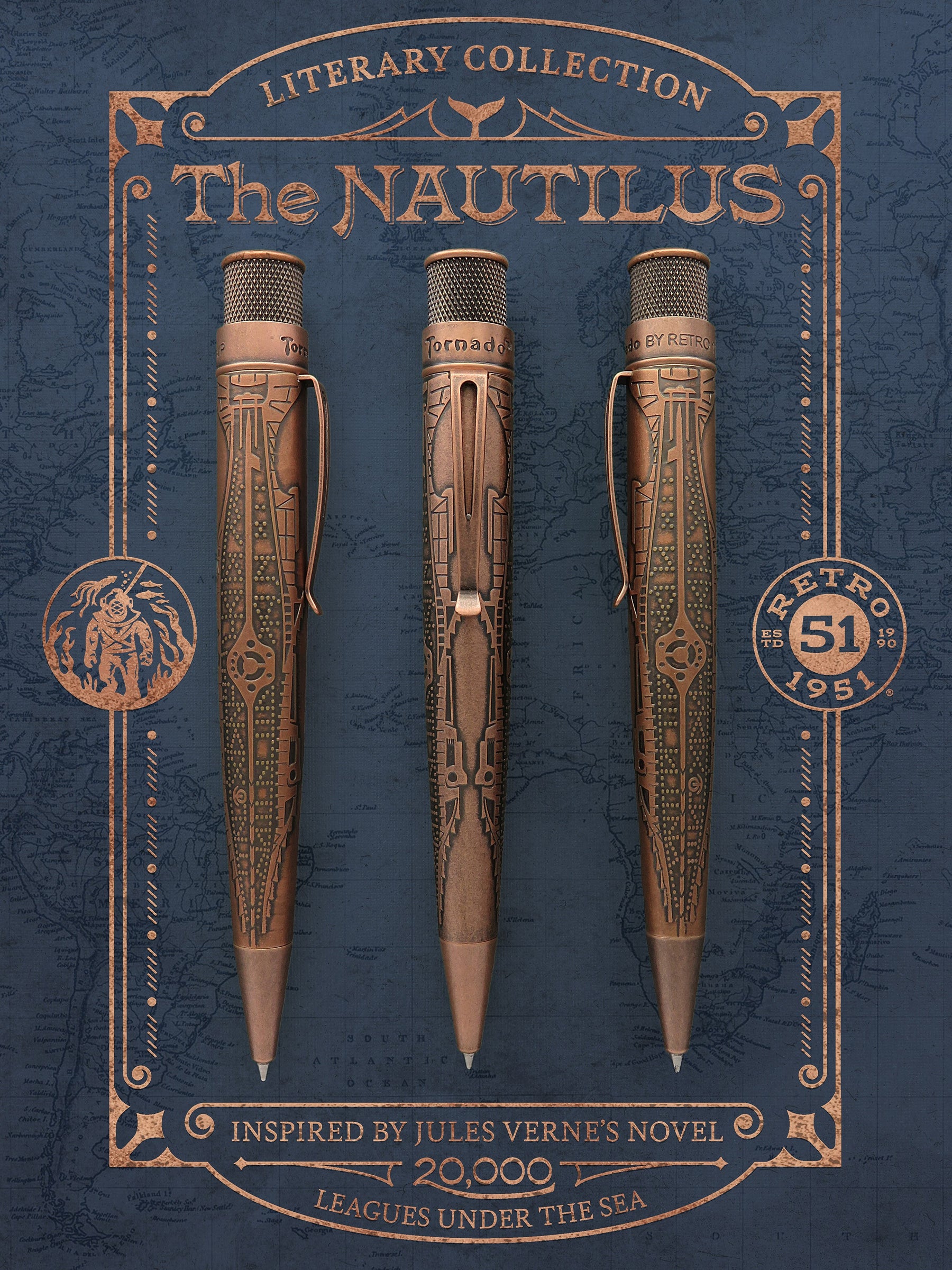 Retro 1951 Big Shot - Nautilus Rollerball