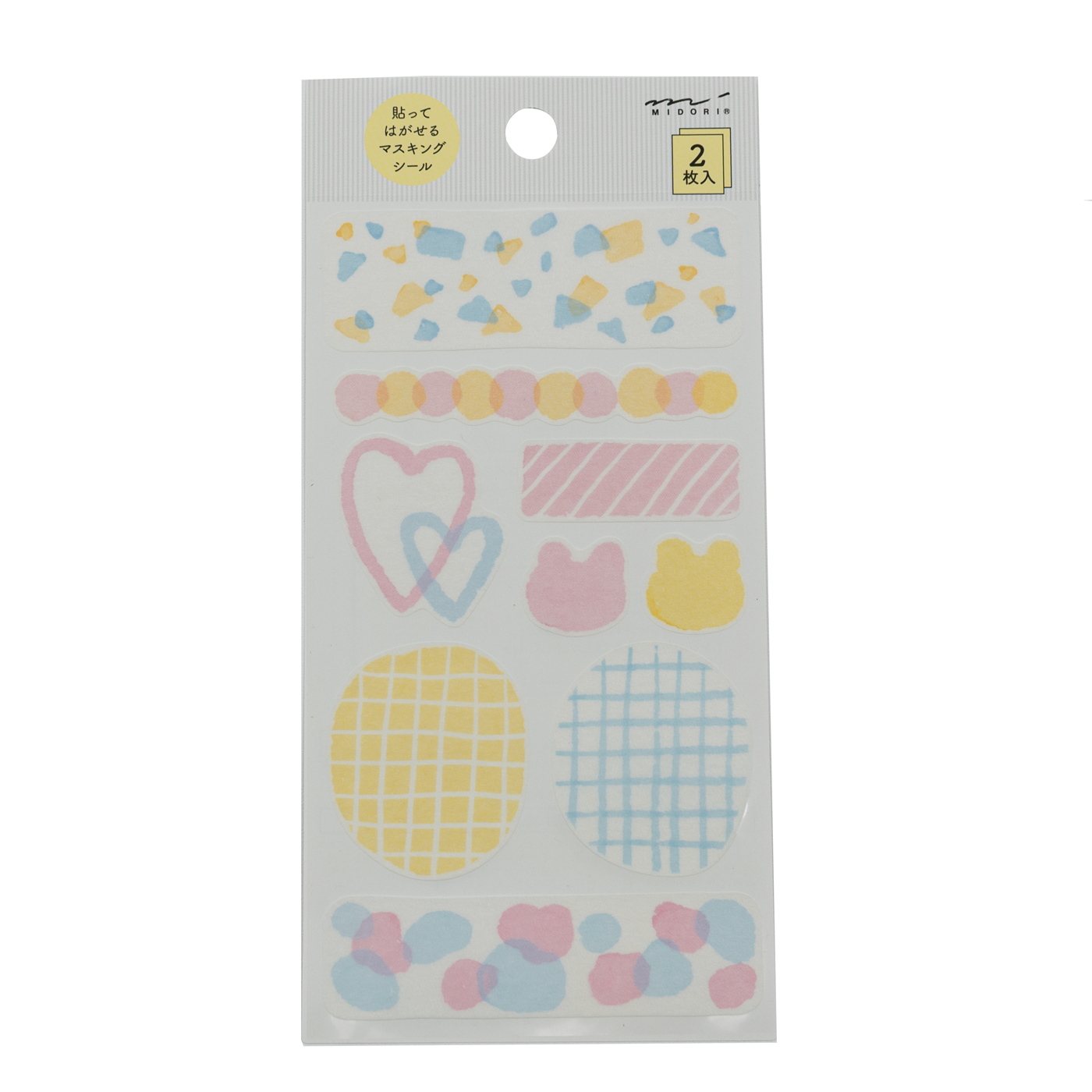 Midori Notebook Stickers - Cute Motif