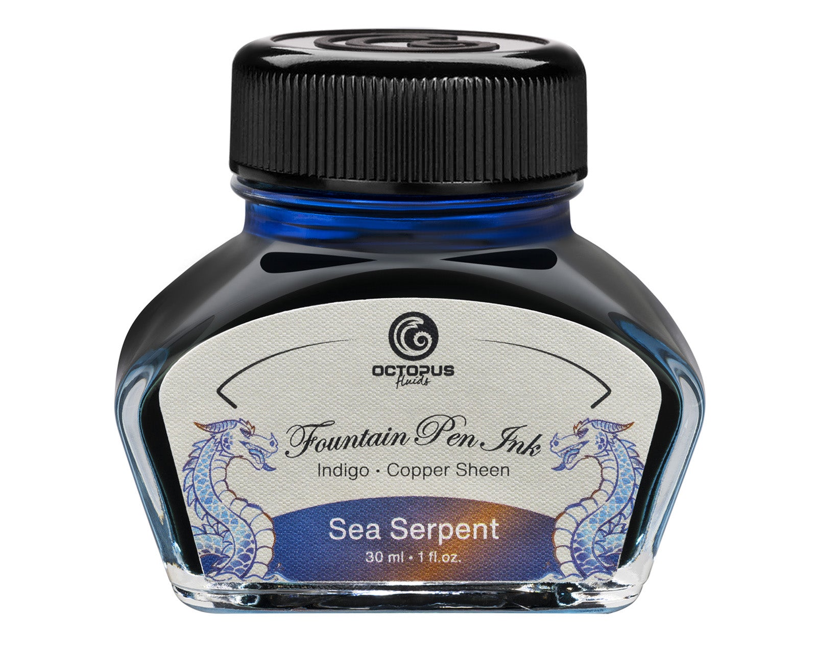 Octopus Sheening Ink-Blue Sea Serpent