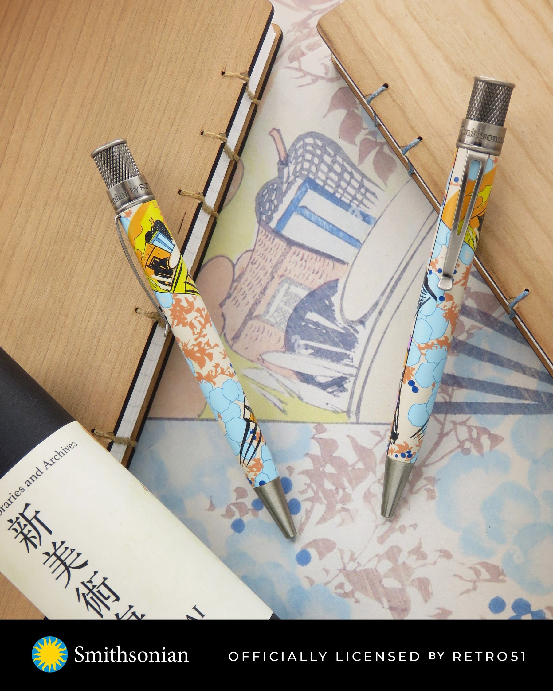 Retro 1951 "Smithsonian" - Bijutsukai (Asian Fan) Rollerball