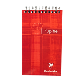Clairefontaine Classics Top Wirebound Notepad - 4 1/4 x 6 3/4 Lined
