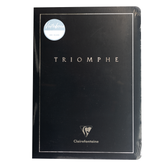Clairefontaine Triomphe A5 - Deep Blue Uni/Blank Notebook