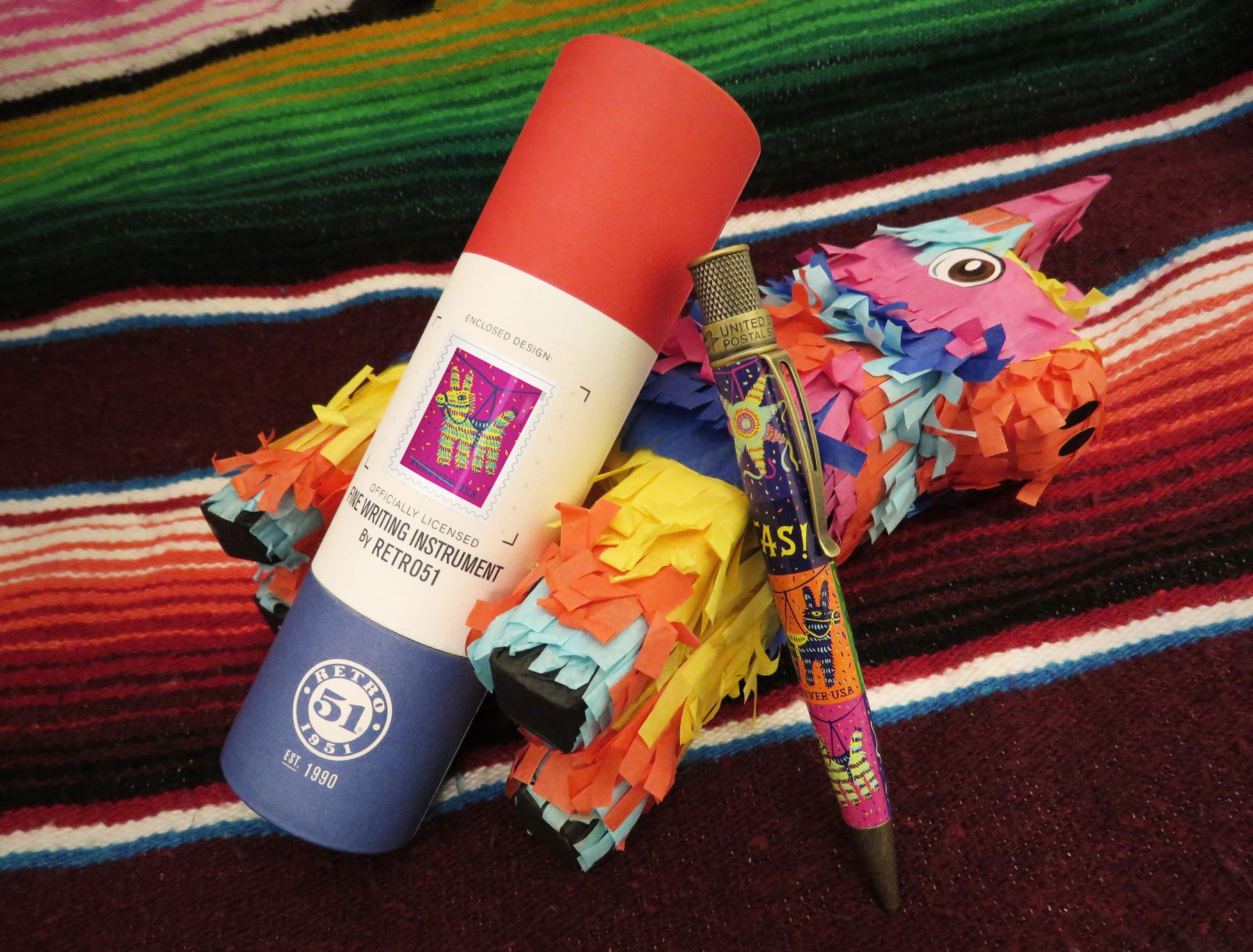 Retro 1951 USPS® - Piñatas Rollerball