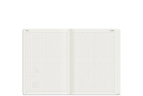Wonderland222 Notebook A6 Grid 368 Page - Fiddlehead