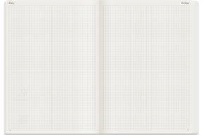 Wonderland222 Notebook B6 Grid 192 Page - Fiddlehead