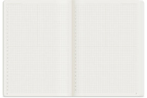 Wonderland222 Notebook A5 Grid 368 Page - Fiddlehead