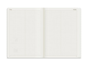 Wonderland222 Notebook B6 Grid 368 Page - Fiddlehead