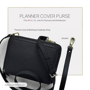 Wonderland222A5 Planner Purse