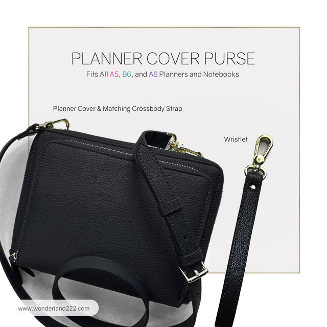 Wonderland222A5 Planner Purse