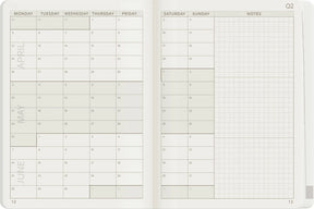 Wonderland22 2027 A6 Weekly Planner - Core - Stacked Weekends