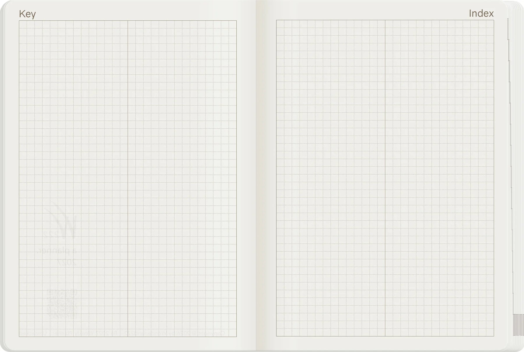 Wonderland22 2027 B6 Weekly Planner - Core - Stacked Weekends