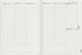 Wonderland22 2027 B6 Weekly Planner - Core - Stacked Weekends