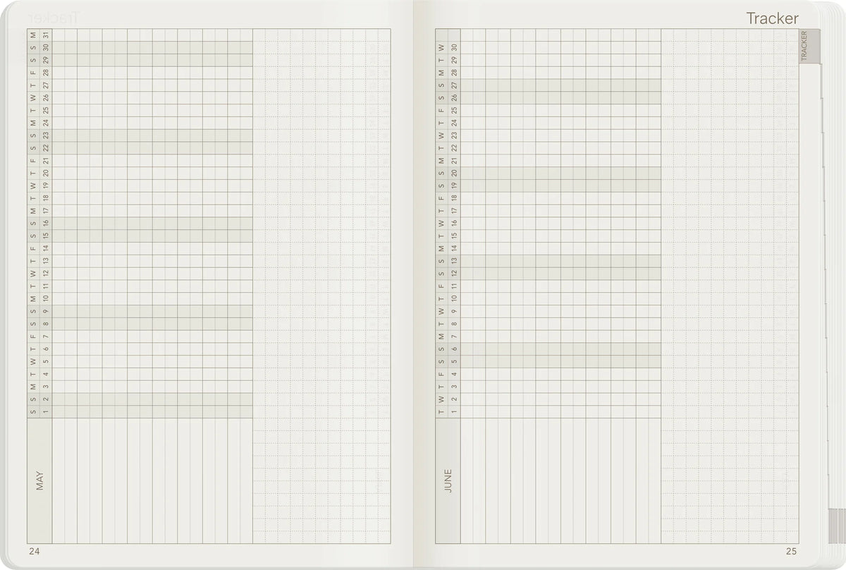 Wonderland222 2027 B6 Weekly Planner - Core - Horizontal