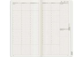 Wonderland22 2027 W1 Weekly Planner - Core - Stacked Weekends