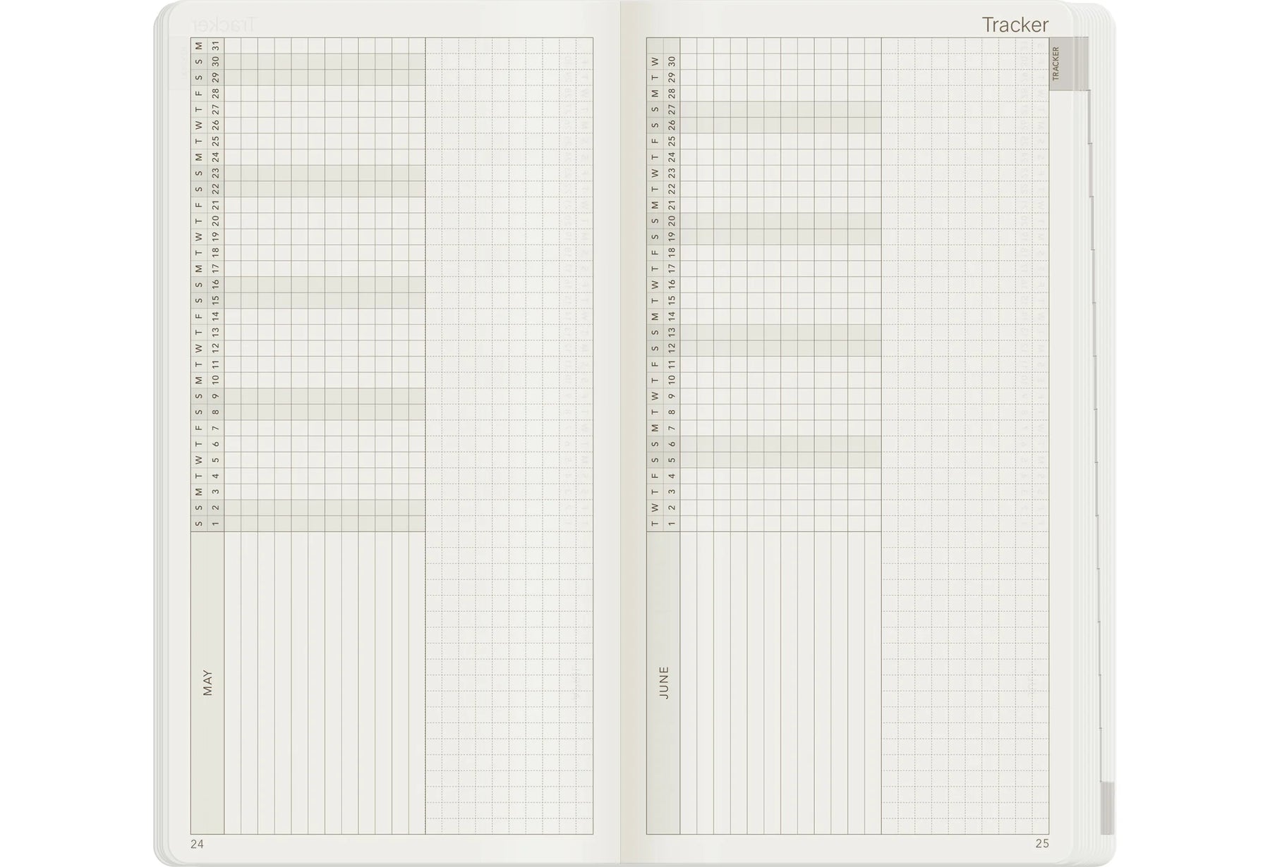 Wonderland22 2027 W1 Weekly Planner - Core - Horizontal