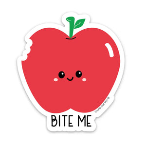 Kiss and Punch - Vinyl Sticker - Bite Me