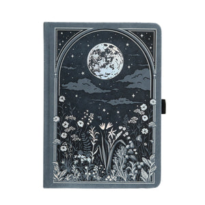 Archer & Olive - Ivory Dot Grid Notebook - Moonlit Garden B5