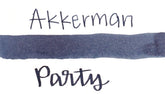 Akkerman Fountain Pen Ink The Hague: Business in the Front Party in the Back