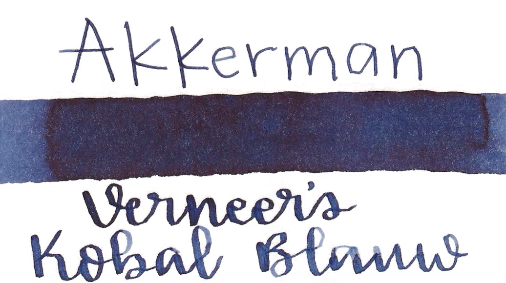 Akkerman Ink Dutch Masters - 11 Vermeer's Kobaltblauw "Cobalt Blue"