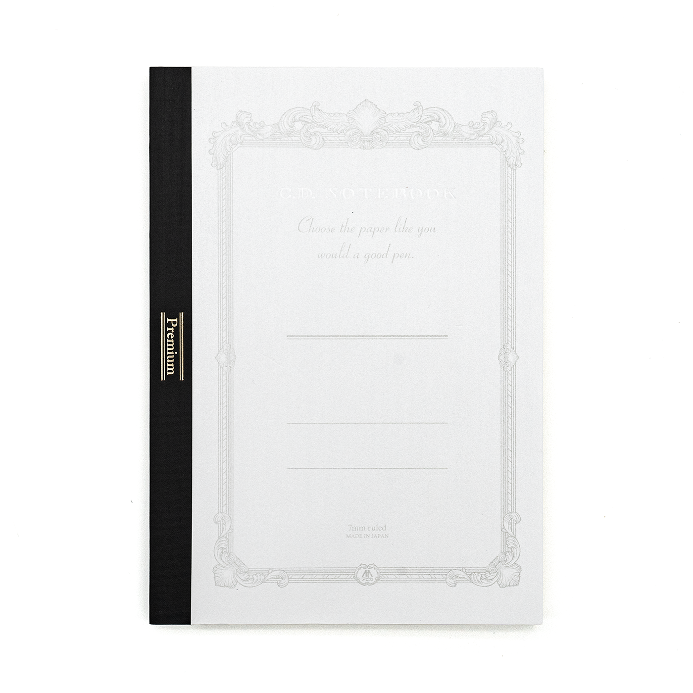 APICA Premium CD - A5 Limited Edition Notebook- White 5mm Grid