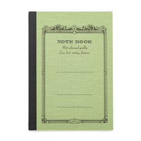 APICA CD A6 Notebook- Green 6mm Ruled