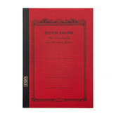APICA CD B5 Notebook - Red 6.5mm Ruled