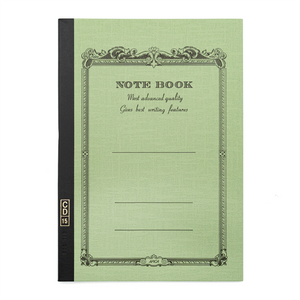 APICA CD B5 Notebook - Green 6.5mm Ruled