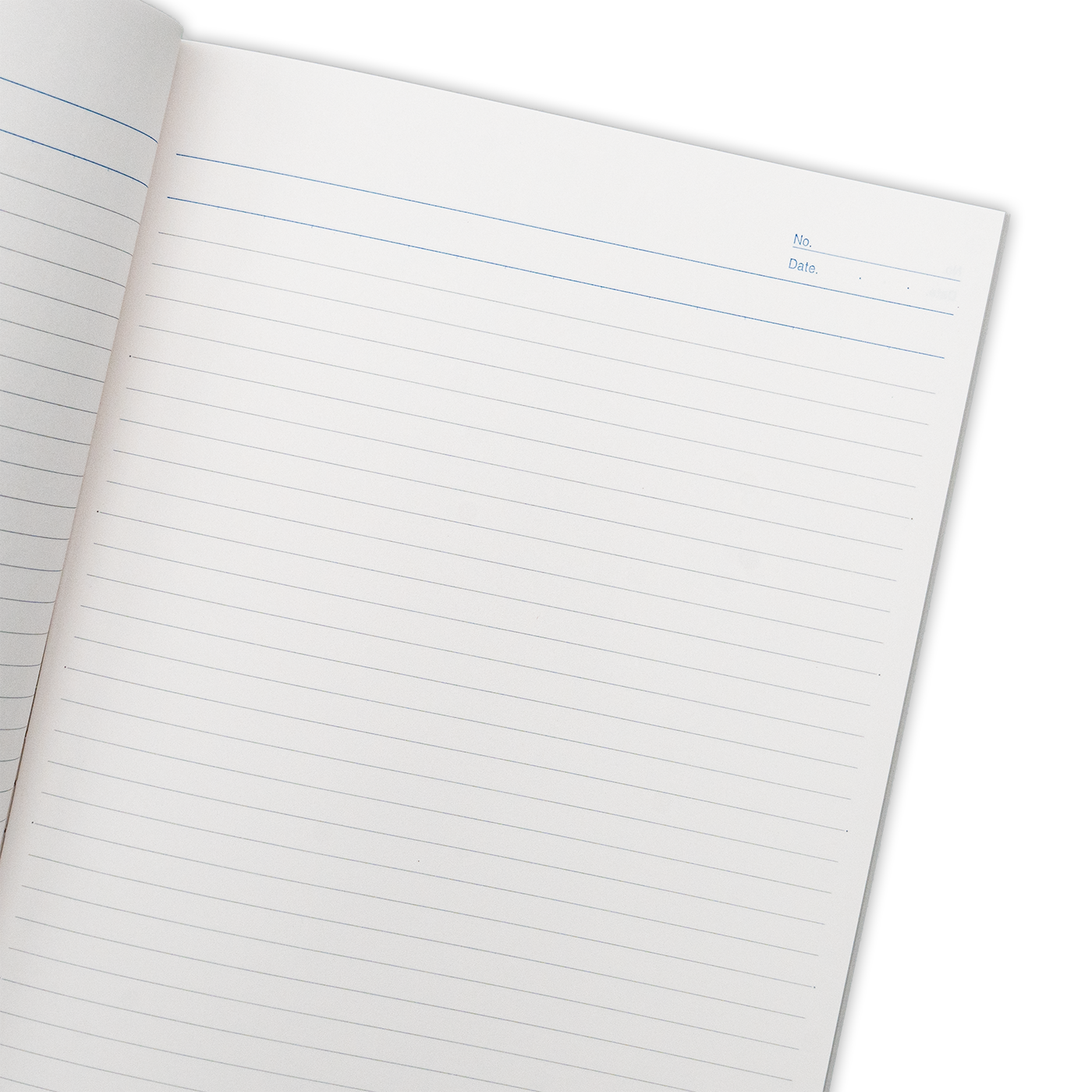 APICA CD B5 Notebook- White 6.5mm Ruled