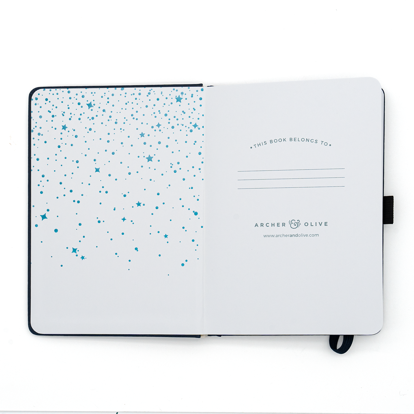 Archer & Olive B6 - Northern Lights Dot Grid Notebook