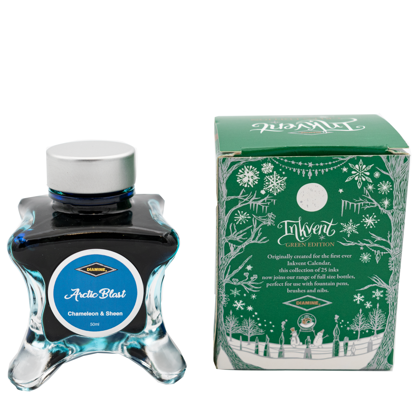 Diamine Green Edition - Arctic Blast Chameleon & Sheen