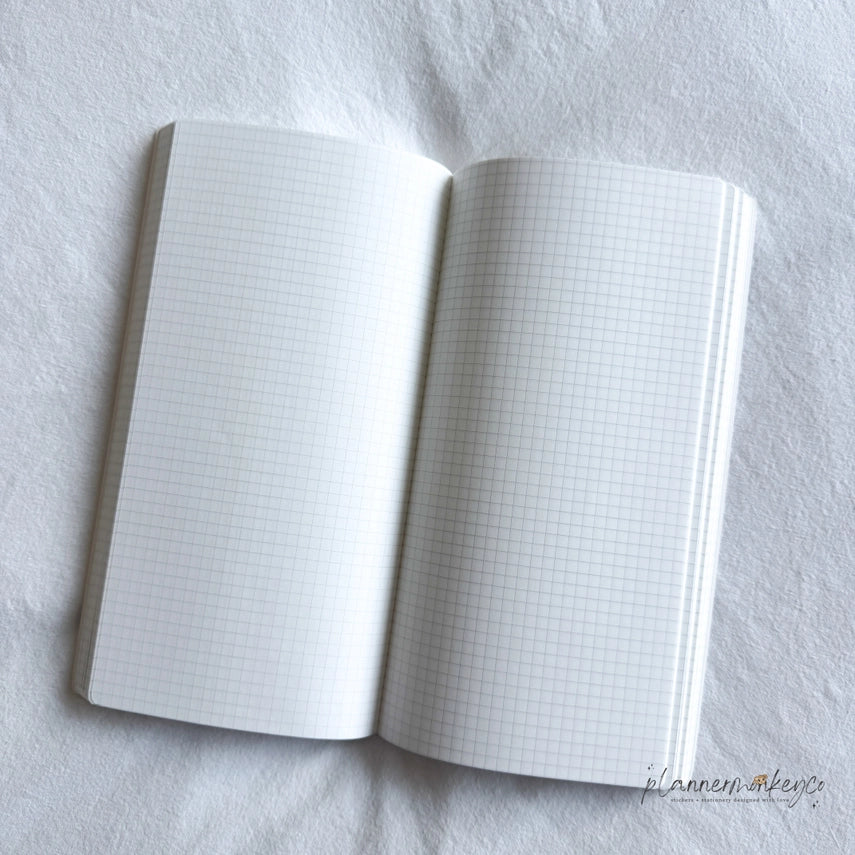 Plannermonkeyco - Tomoe River Paper Notebook - TN 416 Page