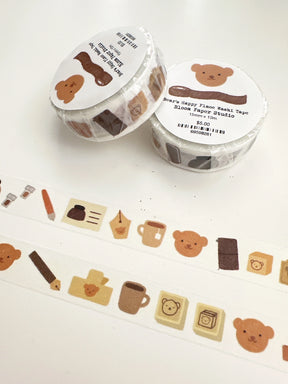 Bloom Paper Studio Washi Tape - Bear's Happy Place