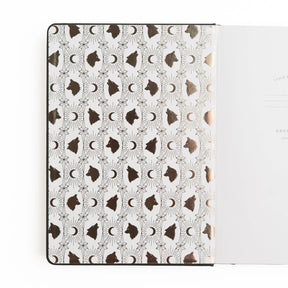 Archer & Olive - Dot Grid Notebook - Wolf in the Night B5