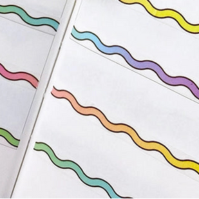 Shine Sticker Studio Washi Tape - Wavy Line