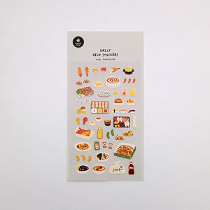 Suatelier Design - Sticker Sheet - Food Trip #6